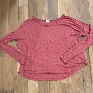 Wilfred Long Sleeve Top - Soft Rose